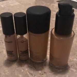 Mac concealers and foundation bundle